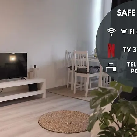 アパート Saafeplace-4pers-wifi-keybox-24sur7 *